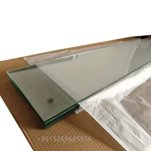 Shelf glass /shop glass shelf /modern glass shelves with shelves glasses for MDF Slatwall