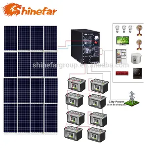 high demand 10kw solar energy system 48v 96v system