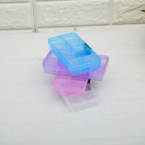 New Arrivals <b>Mini</b> Plastic Transparent 10 Compartments <b>Storage</b> <b>Box</b> - Product Image 2
