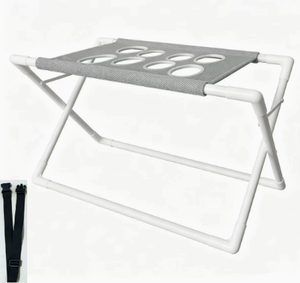 Soporte plegable para baño de mascotas, mesa portátil para el cuidado de mascotas, plataforma impermeable para lavar gatos y perros, para bañar y cortar las uñas - Product Image 6