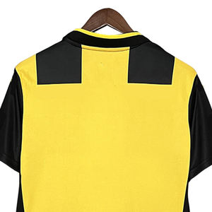 Fabricante personalizado Retro fútbol Jersey silicona 3D bordado corte automático coser diseño Vintage fútbol pantalones cortos nombre superior - Product Image 6