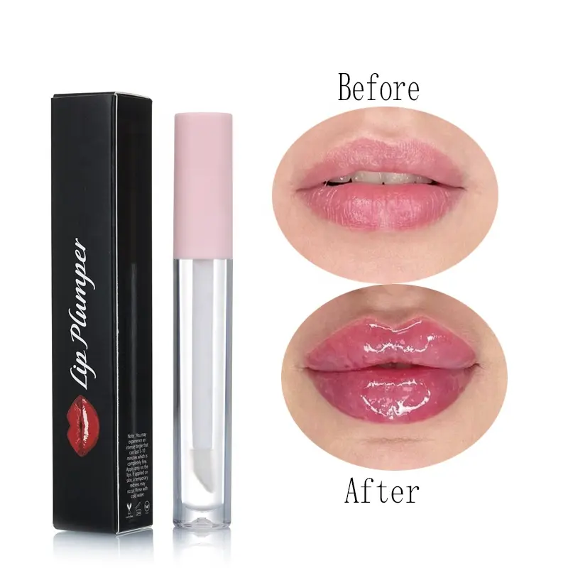 Kosmetik Pemadat Bibir, Kosmetik Kecantikan Pemadat Bibir Logo Pribadi, Serum Pemadat Bibir