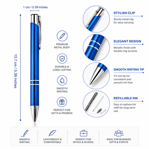 Customizable Back to School Stationery Set with Pens Pencils Notebook Backpack and Office Supplies for Students - Product Image 4