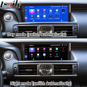 Lsailt 10.25 pouces écran Android pour LEXUS IS200T IS300H RC200T RC300 2013- RCF BT écran de mise à niveau d'infodivertissement Android - Product Image 5