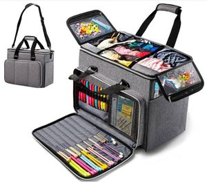 Free Sample <b>Knitting</b> <b>Needles</b> Crocheting <b>Bag</b> Travel Project Yarn <b>Bag</b> <b>for</b> <b>Knitting</b> <b>Needles</b> Yarn <b>Knitting</b> Tote <b>Bags</b> - Product Image 1