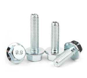 DIN933 DIN931 Carbon Steel Hex Head Cap Screws Zinc Plated Full Thread Hex Bolts Industrial <b>Fasteners</b> OEM Manufacturer - Product Image 1