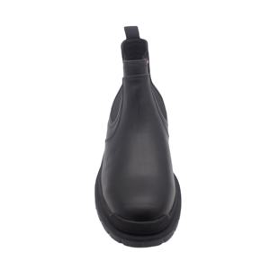 Nouvelles <span class=keywords><strong>bottines</strong></span> modernes en cuir PU pour hommes bout rond confortable Style occidental sans lacet résistance au glissement Offre Spéciale bottes d'été Martin - Product Image 3