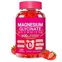 Permen Kunyah Magnesium Glycinate 600mg Tanpa Gula - Mendukung Tidur, Otot & Tulang - 120 Permen Kunyah - OEM/ODM