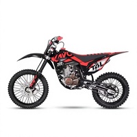 Fabricant chinois de moto tout-terrain T4L 300cc 4 temps pour adultes, motocross, dirt bike avec grande suspension avant