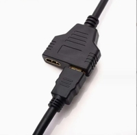 Adaptateur de câble séparateur HDMI 1 entrée 2 sorties, conversion mâle vers femelle, commutateur HDMI 1080P