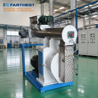 Machine à granulés d'aliments pour petits animaux Changzhou Farthest pour la production d'aliments pour chaudières