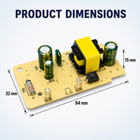 Cartes d'alimentation personnalisées de qualité supérieure à performance stable 12V 2A 24W – Carte de circuit à performance stable pour remplacement et réparation
