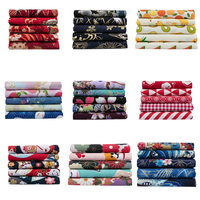 Tissu de patchwork imprimé en coton japonais 100% 20*25cm pour la vente en gros de matériel de quilting