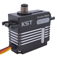 NOUVEAU KST X15-1208 Mini Coreless HV Cyclic Servo, 13.5Kgf.cm High Torque, 0.07sec Fast Response, pour RC Helicopters