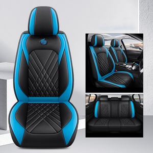 Set Completo di <span class=keywords><strong>Coprisedili</strong></span> in Pelle di Lusso <span class=keywords><strong>per</strong></span> Auto, Resistenti ai Graffi, Ordini all'Ingrosso Accettati, Logo Personalizzabile - Product Image 5