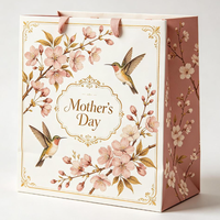 Sacs cadeaux à poignée torsadée pour la fête des Mères, pour maman et les femmes, emballage pour les fêtes