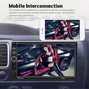 Reproductor MP5 para Auto Podofo 2Din, Radio Estéreo, Autoradio con Pantalla Táctil de 7 Pulgadas, Audio BT, USB, AUX, Montaje en el Tablero, Venta al por Mayor, Stock en la UE - Product Image 3
