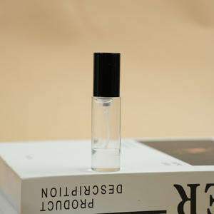 Nuovo Prodotto: Flaconi in <span class=keywords><strong>Vetro</strong></span> da 5ml con Tappo a Crimpare, <span class=keywords><strong>Bottiglie</strong></span> Infrangibili per Profumo con Tappo Lungo Nero - Product Image 3