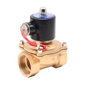 Nouveau Solénoïde Industriel Original de Haute Qualité, 2 Voies, Action Directe, 24V, Bobine à Âme en Cuivre, Filetage Interne, pour Eau - Product Image 1