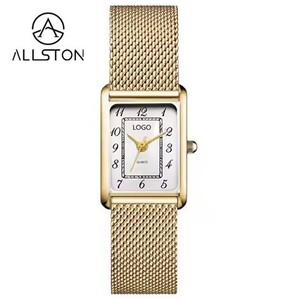 Orologi da <span class=keywords><strong>Donna</strong></span> ALLSTON di Lusso Vintage con Cinturino in Acciaio Inossidabile, Movimento al Quarzo, Quadrante Personalizzabile, Eleganti e Minimalisti - Product Image 2