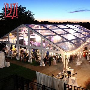Carpa de Boda Personalizada de 10m X 15m 10 X 20, con Estructura de Aluminio de Grado Comercial para Exteriores, Cubierta de PVC Transparente, para 200 Personas - Product Image 1