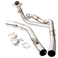 Tuyau de liaison d'échappement de moto modifié, silencieux arrière universel de 51 mm pour Africa Twin 1100 Adventure Sport DCT CRF1100