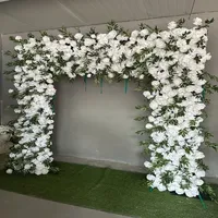 Groothandel zijden bloemen kunstbloemen boog voor bruiloft ceremonie evenement decoratie