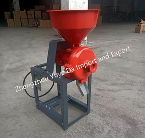 Molino de harina de motor de gasolina agroquímico, fresadora de granos, molinillo de maíz con granos secos o húmedos - Product Image 6