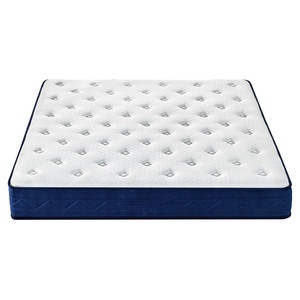 Tejido de punto King Size Pocket Spring Coil Colchón de espuma viscoelástica de alta densidad Cool <span class=keywords><strong>Visco</strong></span> Rolling In Box - Product Image 4
