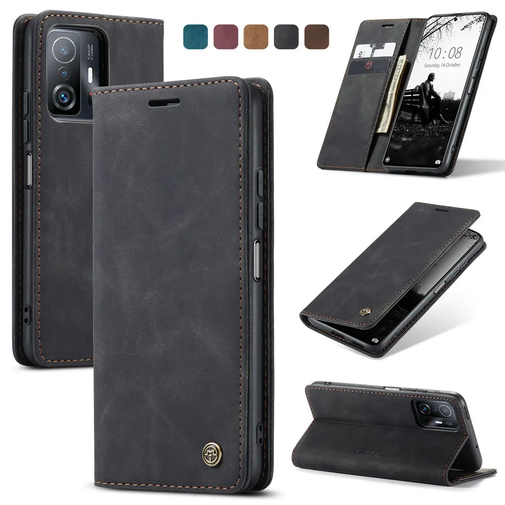 for Samsung s23 ultra Leather Flip Case Accessories Mobile Phone for Samsung Galaxy S23 Wallet Case With ID Card Slots