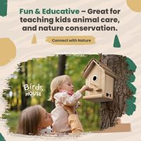 Kit de nichoir en bois pour oiseaux DIY