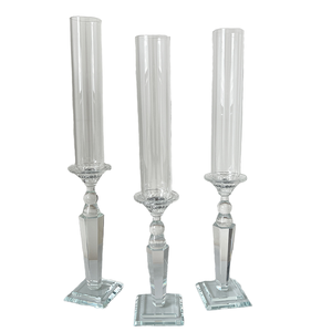 装饰水晶柱烛台婚礼圣诞餐桌装饰烛台 - Product Image 3