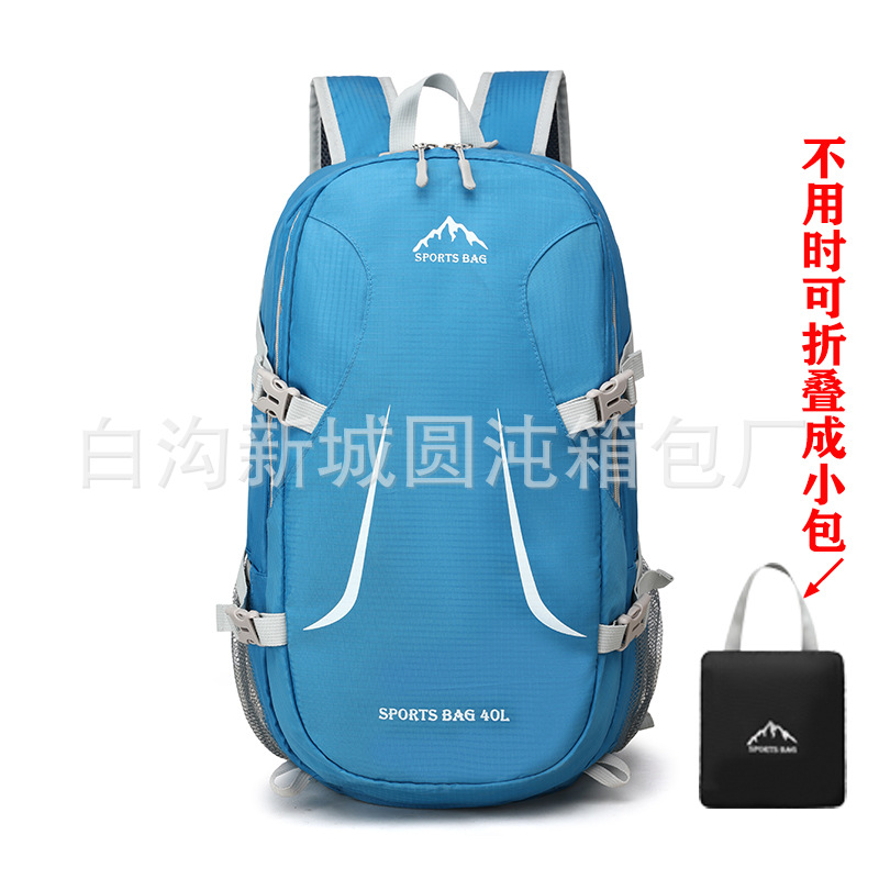 102 [Bolso pequeño deformable ultraligero] Azul cielo