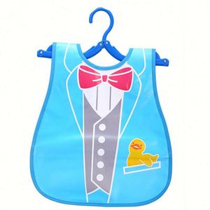 Adjustable Baby EVA Bibs <b>Kids</b> Plastic Waterproof Feeding Bibs Cheap Baby Cartoon Baby <b>Apron</b> - Product Image 2