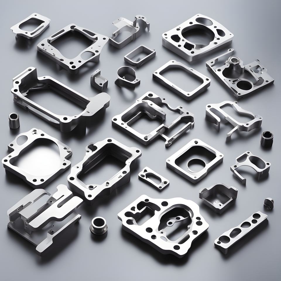 Aluminium Cnc Machined Metal Processing Custom Manufacturing High ...