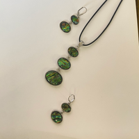 Collier et boucles d'oreilles en coquillage Abalone pour femmes, bijoux de mode