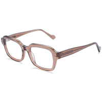 Elan Optical YB6312 Nouvelle Arrivée Monture de Lunettes Rectangulaire Tendance pour Femme, Monture Complète en Acétate, Lunettes Optiques, Grand Stock