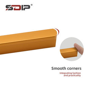 Puxadores Modernos Pretos de Liga de Alumínio para Portas de Armário, Gavetas e Móveis de Cozinha, Quarto, Cômoda e Sala de Estar, Ferragens para Vila - Product Image 3