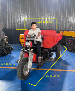 HuanSheng Shil Artisanal Mining EK 4 Ton Mini Dumper Elettrico con Motore AC da 10kW per Miniera - Product Image 5