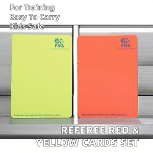 Tarjetas Rojas y Amarillas para Árbitro de Fútbol, Plegables, con Portaplumas y Papel, Estuche de PVC, Equipo de Entrenamiento Portátil, Hecho en Zhejiang - Product Image 3