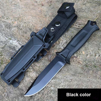 Strongarm Jagdmesser Camping Survie Chasse Couteau Nylon Gaine Ceinture Droite Lame Fixe Couteau Tactique