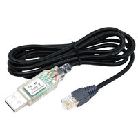 Cable Serial USB a RS485/RS422 FTDI con Conector Ethernet RJ45 de 1 Canal