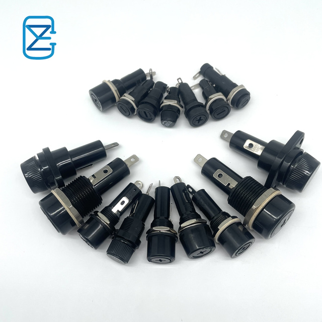 High Quality Fuse Holder 6x30 Fuse Holder Inline PCB 5x20 6x30 Mini ATO Blade Glass Fuse Holder