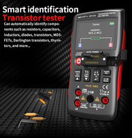 Multímetro Digital LCR 2 en 1 ZOYI ZT-XT1 con Probador de Transistores, Medidor de Continuidad de Diodos y Resistencia de Voltaje