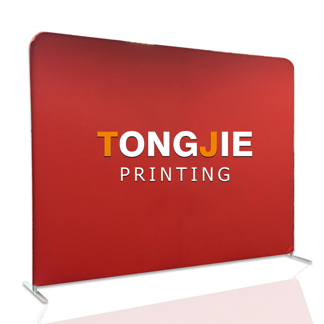 Wholesale Backdrop Tension Fabric Photography Banner Stand Backdrop Fabric Background Wall Repeat Backdrop Event Banner Stand