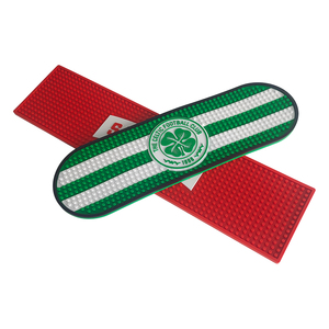 Silicone PVC Bar Mat Rubber <b>Beer</b> Spill Pad Pub Rail Mat Drip Tray Non Slip Service Mat <b>Coaster</b> Placemat for Events Parties - Product Image 3