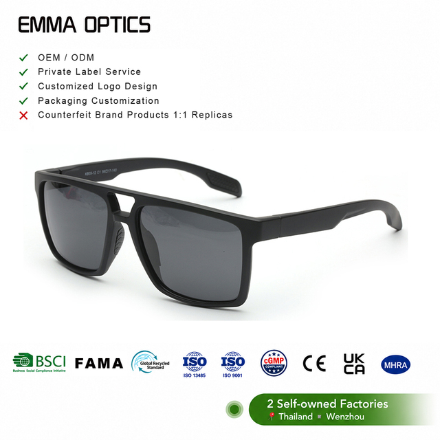 Custom Logo Full Rim for Lightweight Running Unisex Sport Polarized UV Protection Comfortable Sunglasses