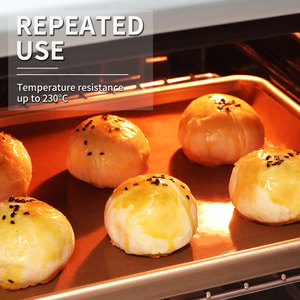 Haute qualité PTFE antiadhésif four doublures <span class=keywords><strong>Barbecue</strong></span> gril tapis <span class=keywords><strong>feuille</strong></span> <span class=keywords><strong>de</strong></span> <span class=keywords><strong>cuisson</strong></span> réutilisable artisanat tapis pour la <span class=keywords><strong>cuisson</strong></span> taille personnalisée - Product Image 5