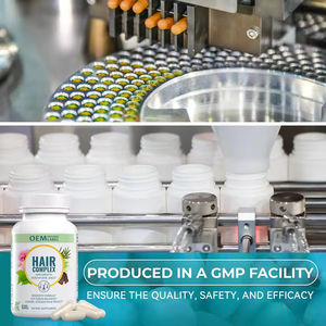 Cápsulas para el Crecimiento del Cabello OEM, Píldoras para el Complejo Capilar con Biotina y Vitamina B, 10 Suplementos de Hierbas para Cabello, Piel y Uñas - Product Image 4