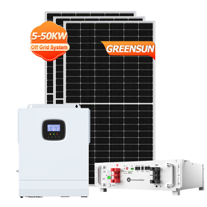 Kit Solaire Complet Hors Réseau 12V 24V 48V 1kW 2kW 3kW 3.5kW 4kW 5kW 6kW 8kW 10kW Monophasé 120V 230V Système Solaire Autonome - Product Image 2